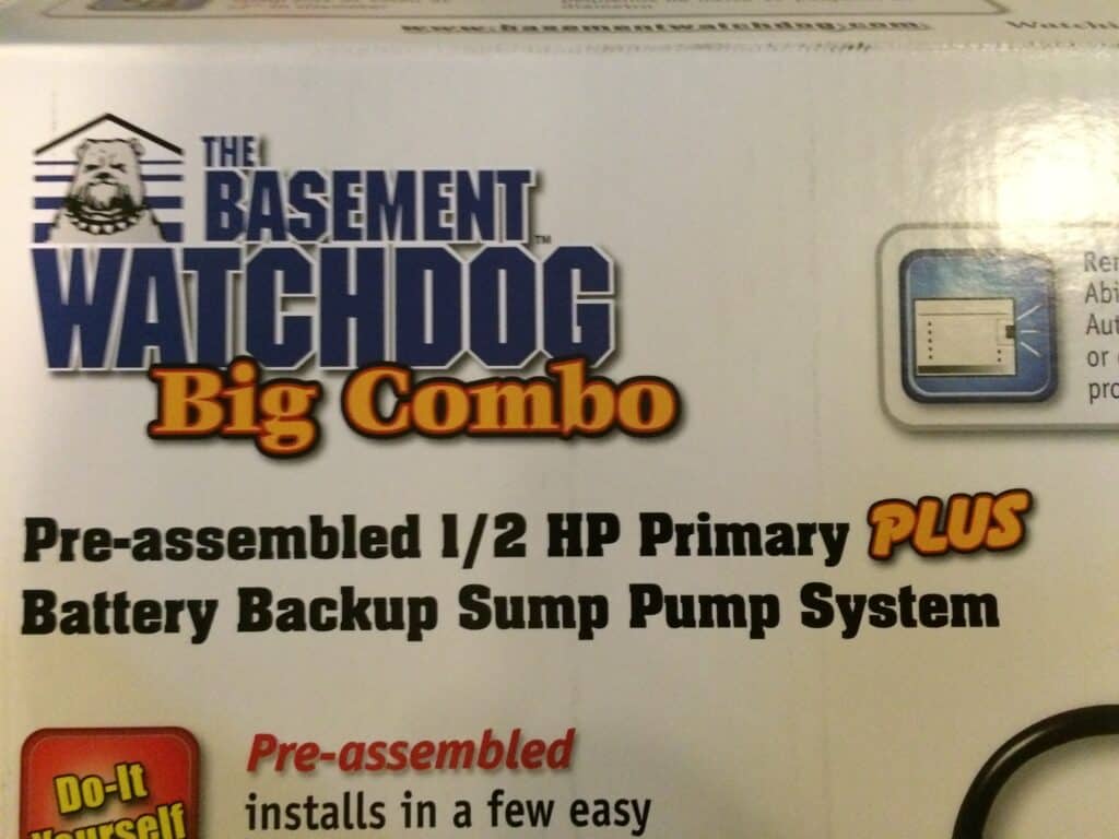 Basement Watchdog Big Combo Sump Pump Review 3